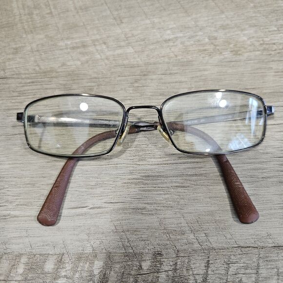 Nike Eyeglasses 4160 200 Flexon Rectangular Metal Frame 53 18 145 - Frames Only - Picture 2 of 8